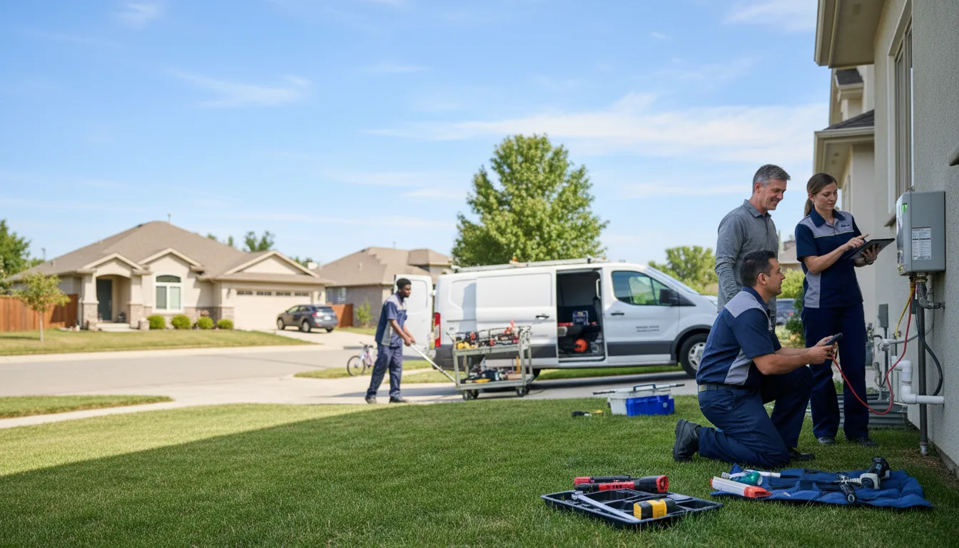 Tankless water heater service in Port Allen, LA